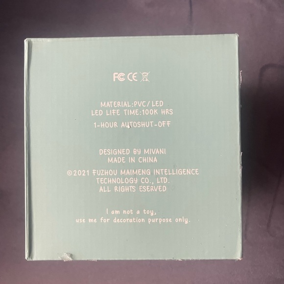 AMBIENT LIGHT by MIVANI Night Light for Kids Panda..ishy Silicone Animals Gifts - Picture 4 of 5